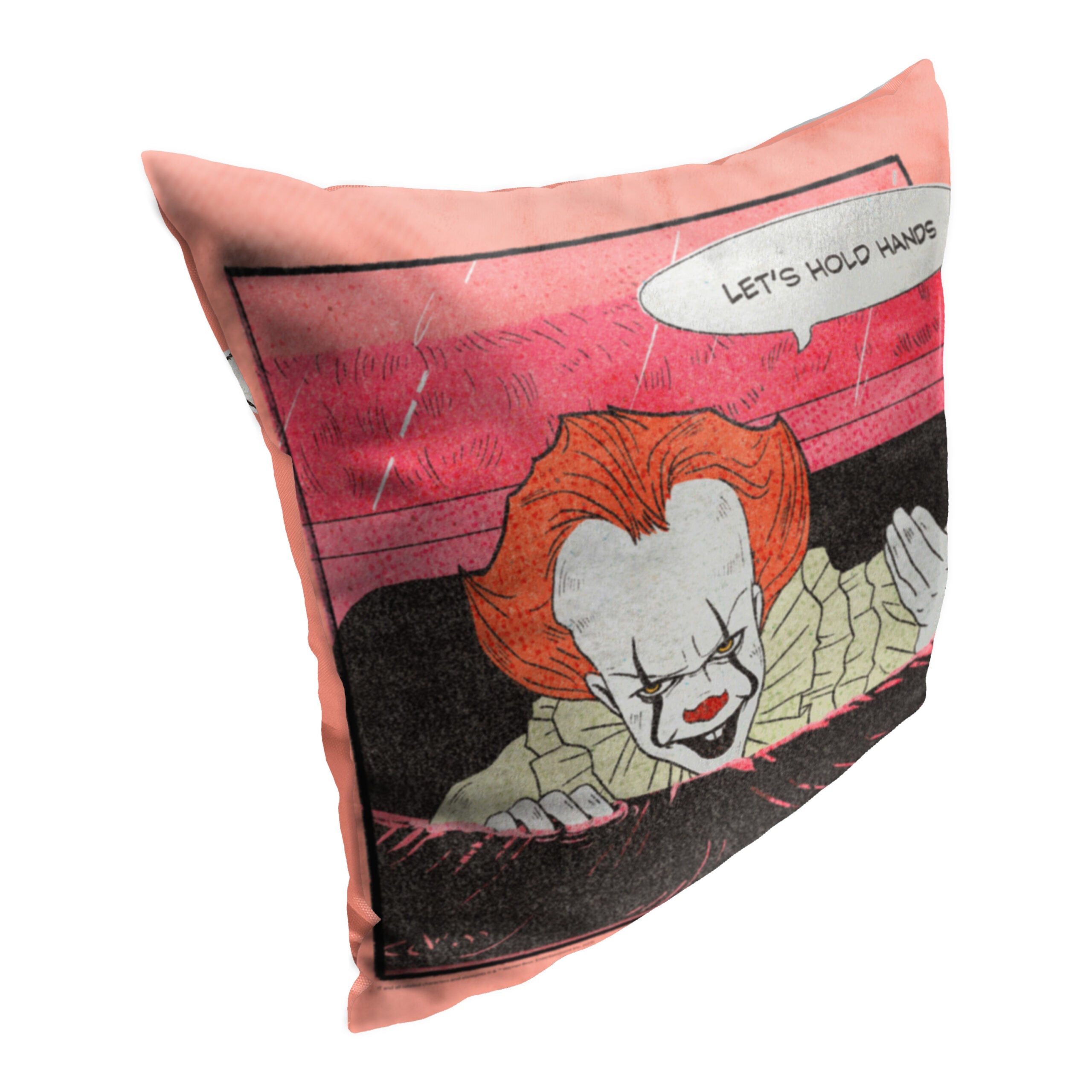 Warner Bros. It Lets Hold Hands Throw Pillow 18x18 Inches