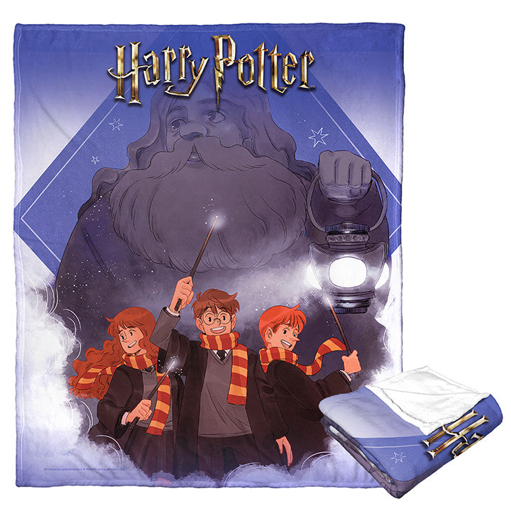 Warner Bros. Harry Potter Guide Us Hagrid Silk Touch Throw Blanket 50x60 Inches
