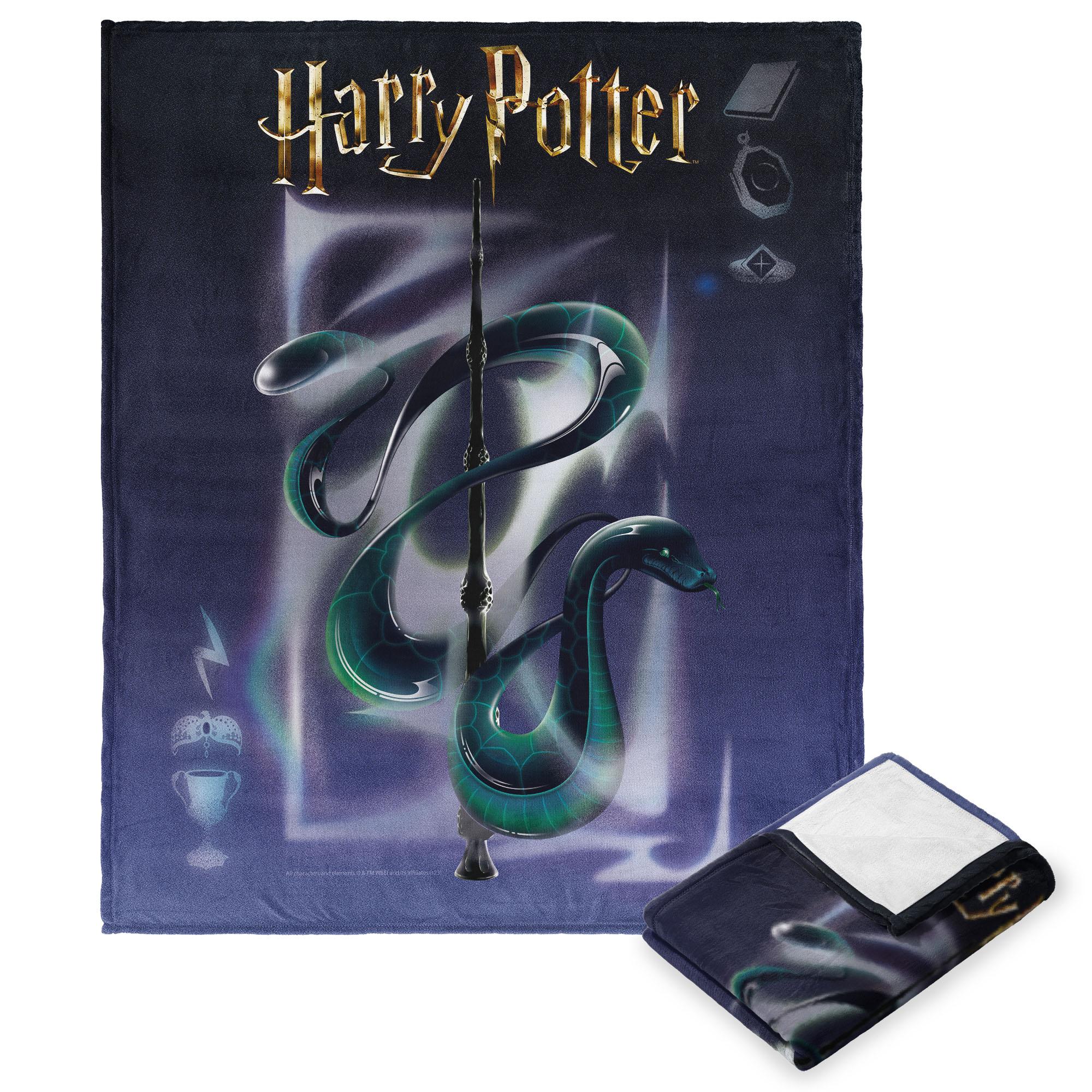 Warner Bros. WB 100 Defender of Magic Silk Touch Throw Blanket 50x60 Inches
