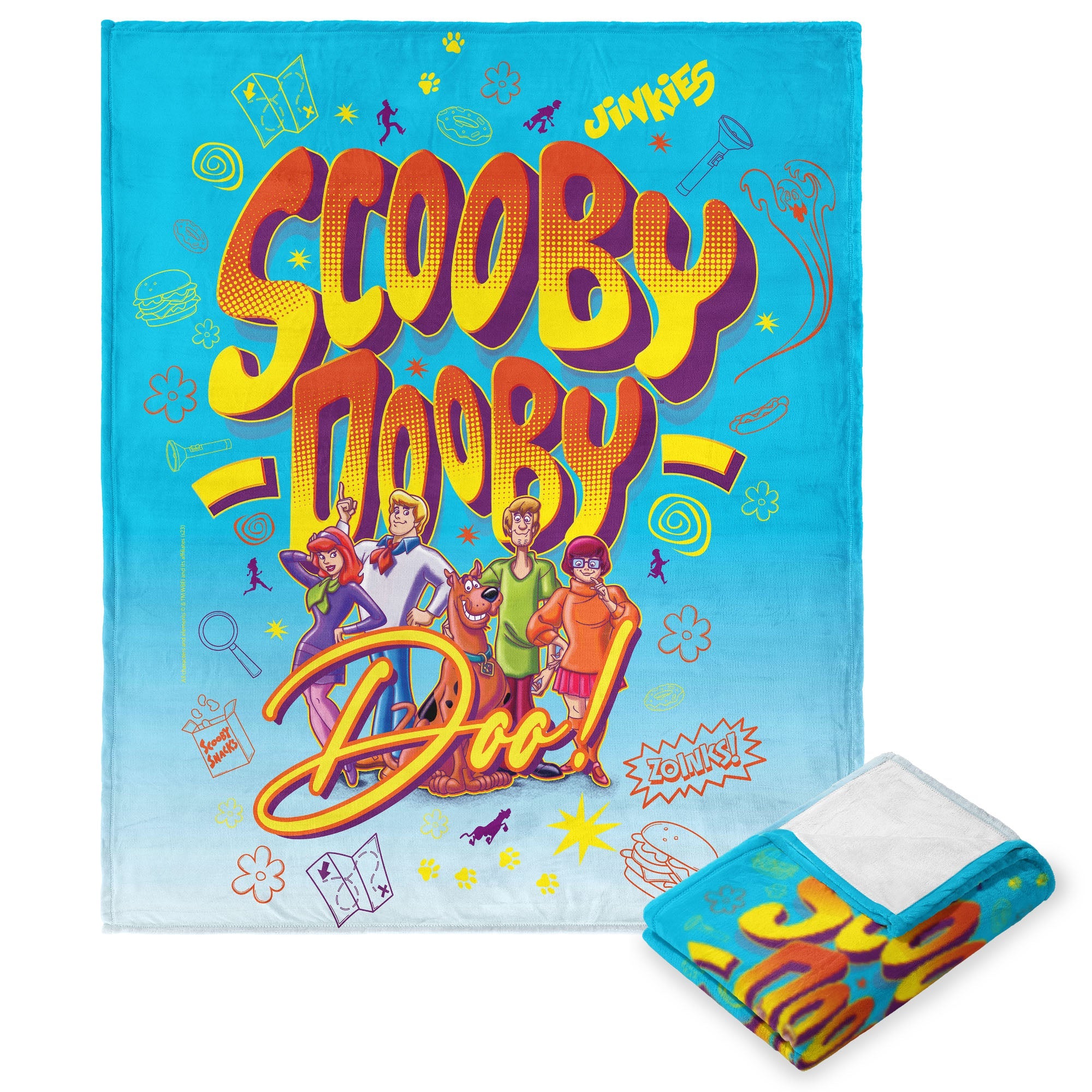 Warner Bros. WB 100 Jinkies Silk Touch Throw Blanket 50x60 Inches