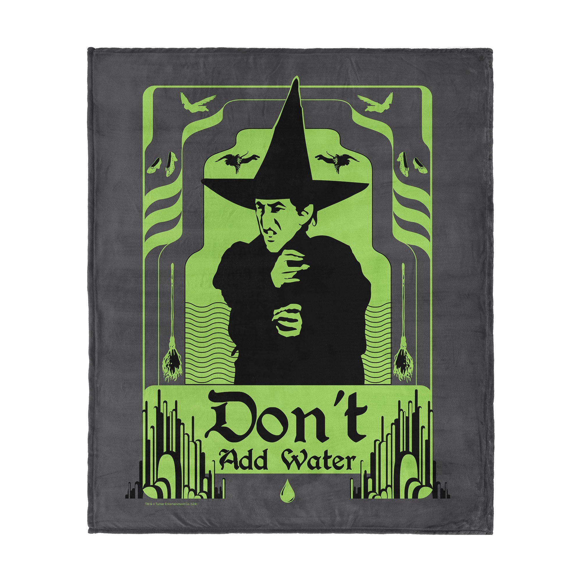 Warner Bros. The Wizard of Oz Don't Add Water Silk Touch Throw Blanket 50x60 Inches