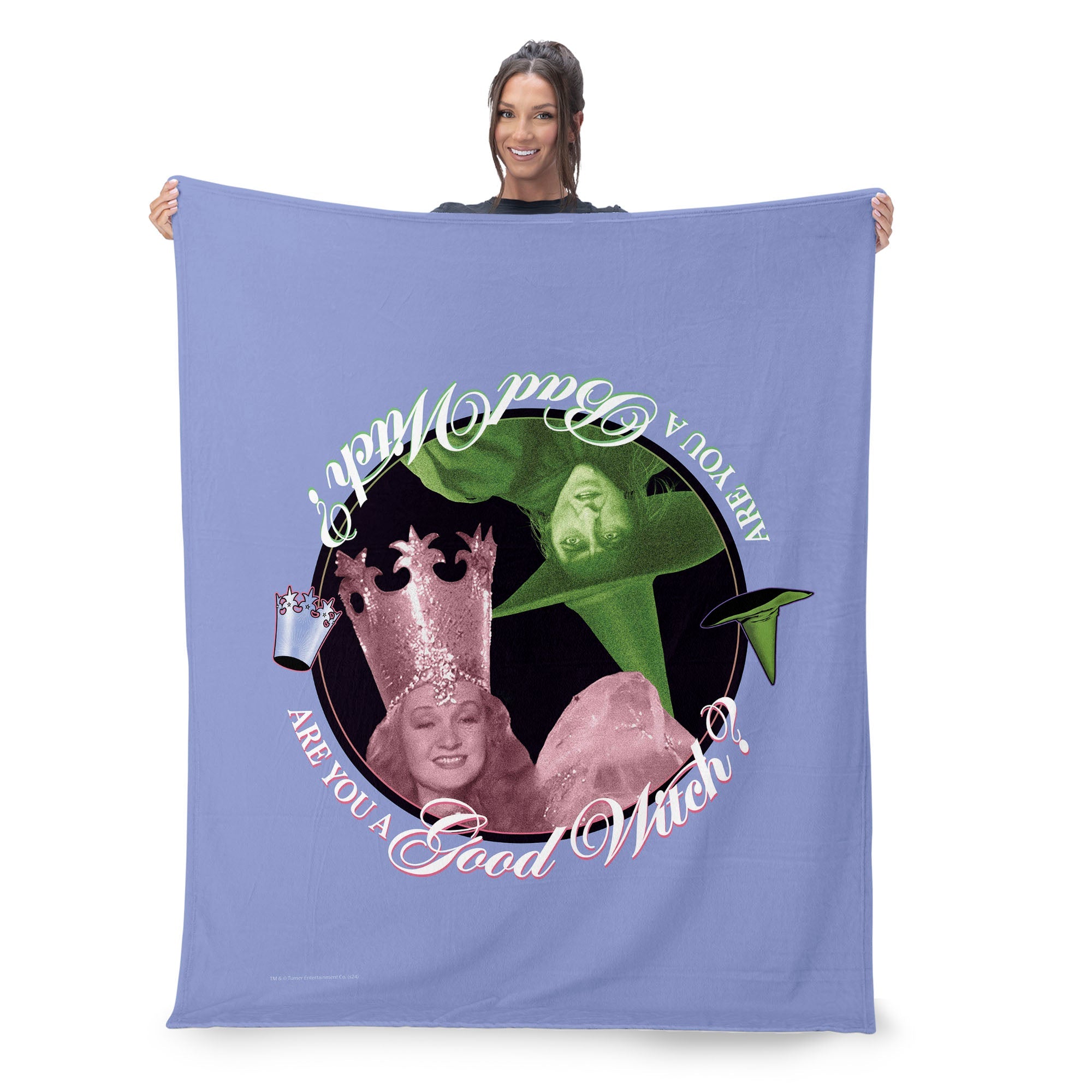 Warner Bros. The Wizard of Oz Good Witch Silk Touch Throw Blanket 50x60 Inches