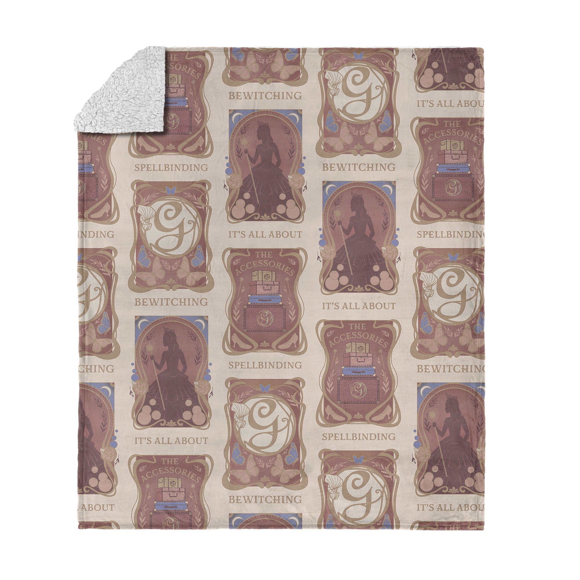 Wicked It¡¯s All About Silk Touch Sherpa Throw Blanket 50¡Á60 inches