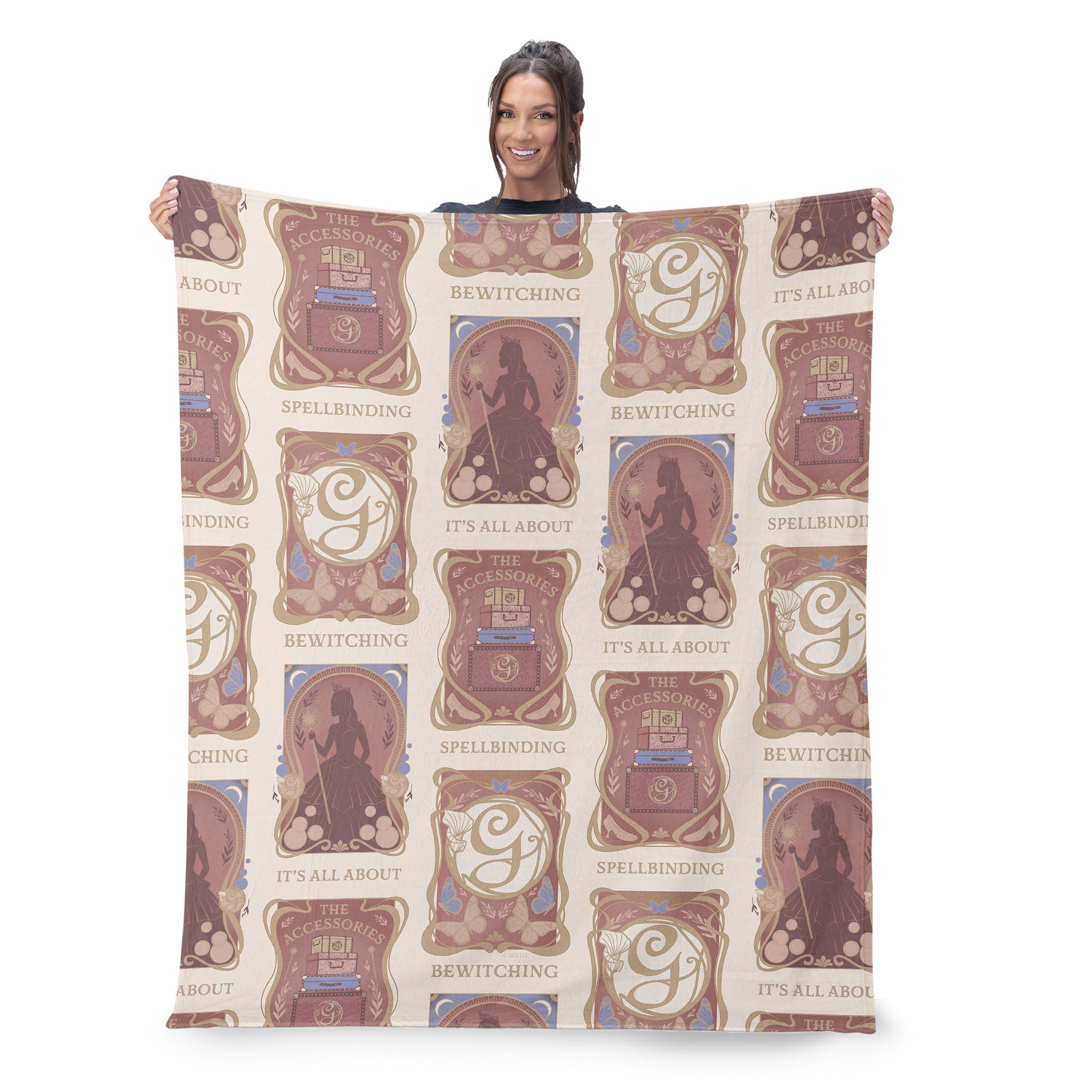 Wicked It¡¯s All About Silk Touch Sherpa Throw Blanket 50¡Á60 inches