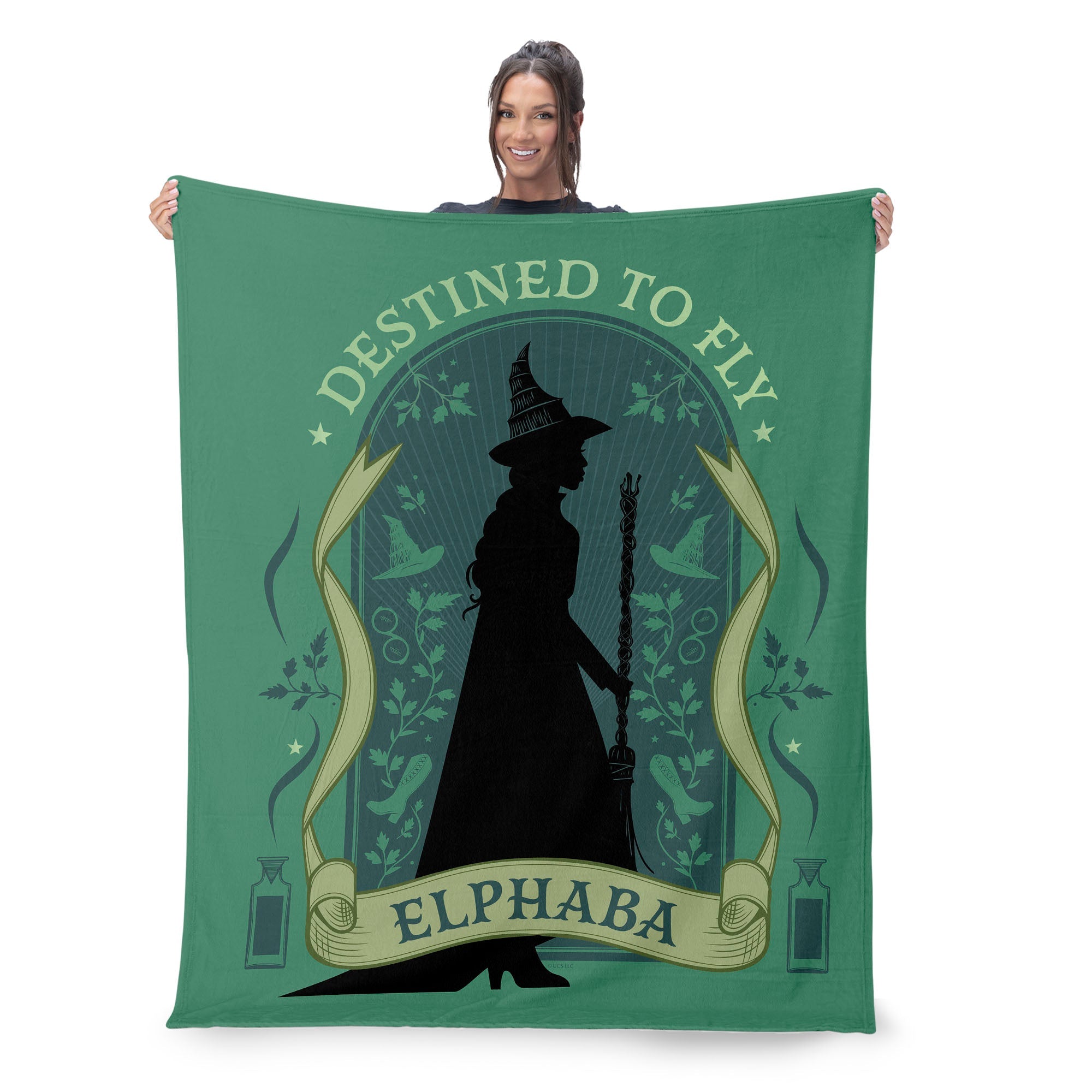 Wicked Destined to Fly Silk Touch Throw Blanket 60x80 inches