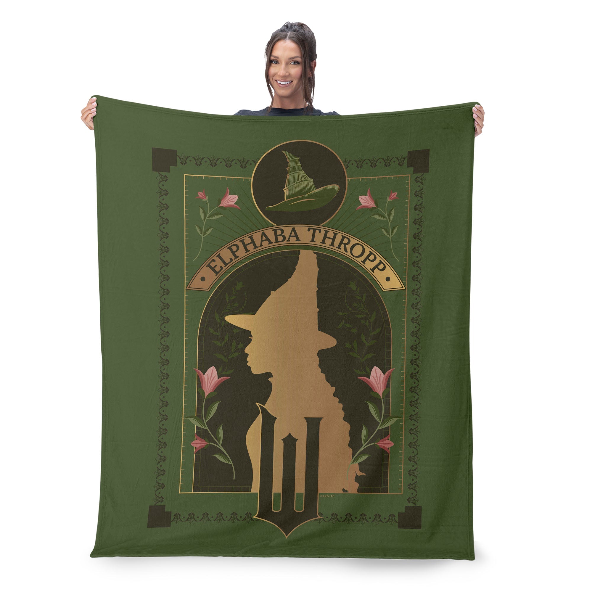 Wicked Elphaba Thropp Silk Touch Throw Blanket 60x80 inches