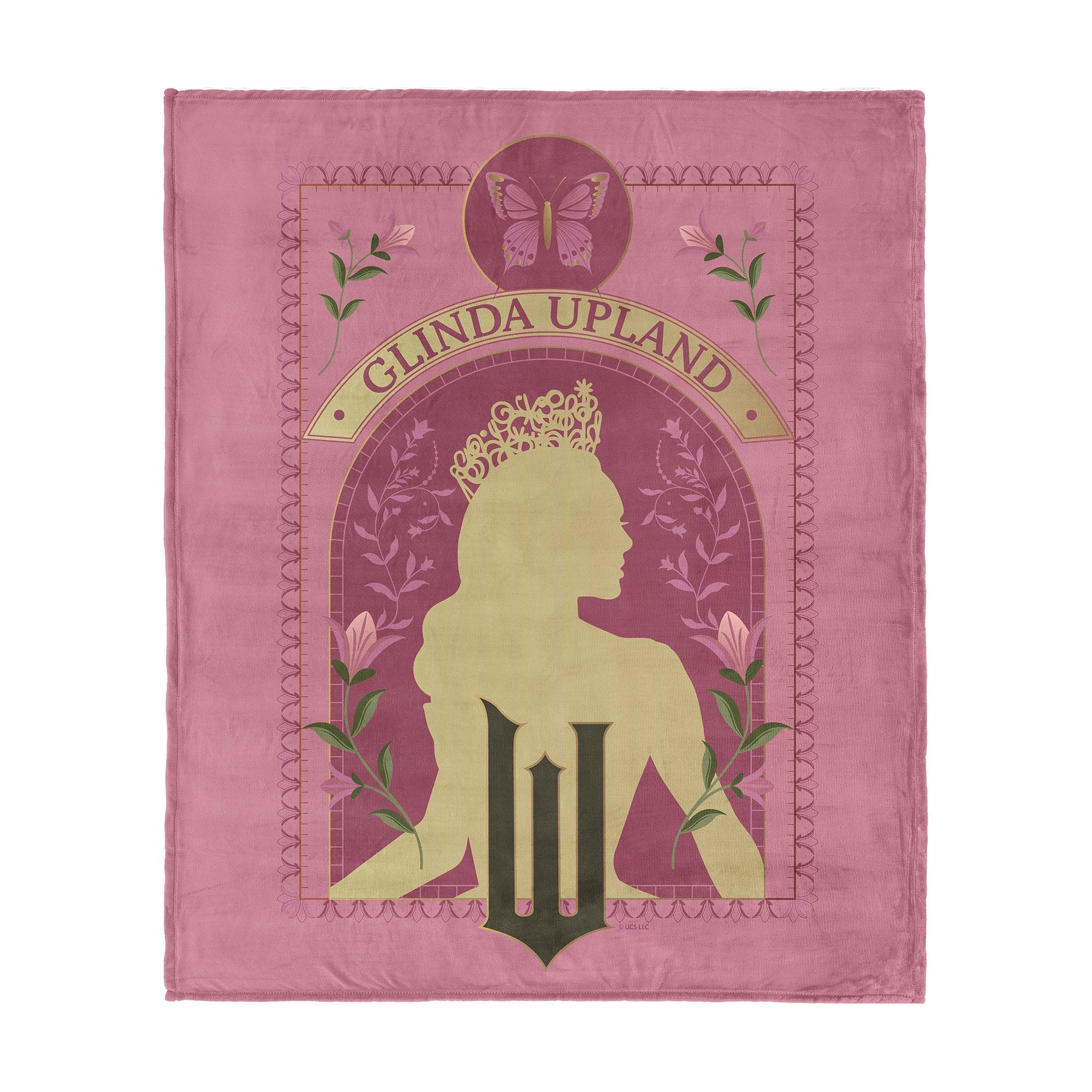 Wicked Glinda Upland Silk Touch Throw Blanket 60x80 inches