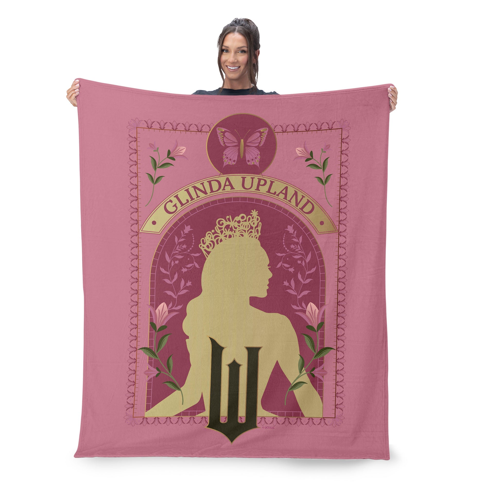 Wicked Glinda Upland Silk Touch Throw Blanket 60x80 inches