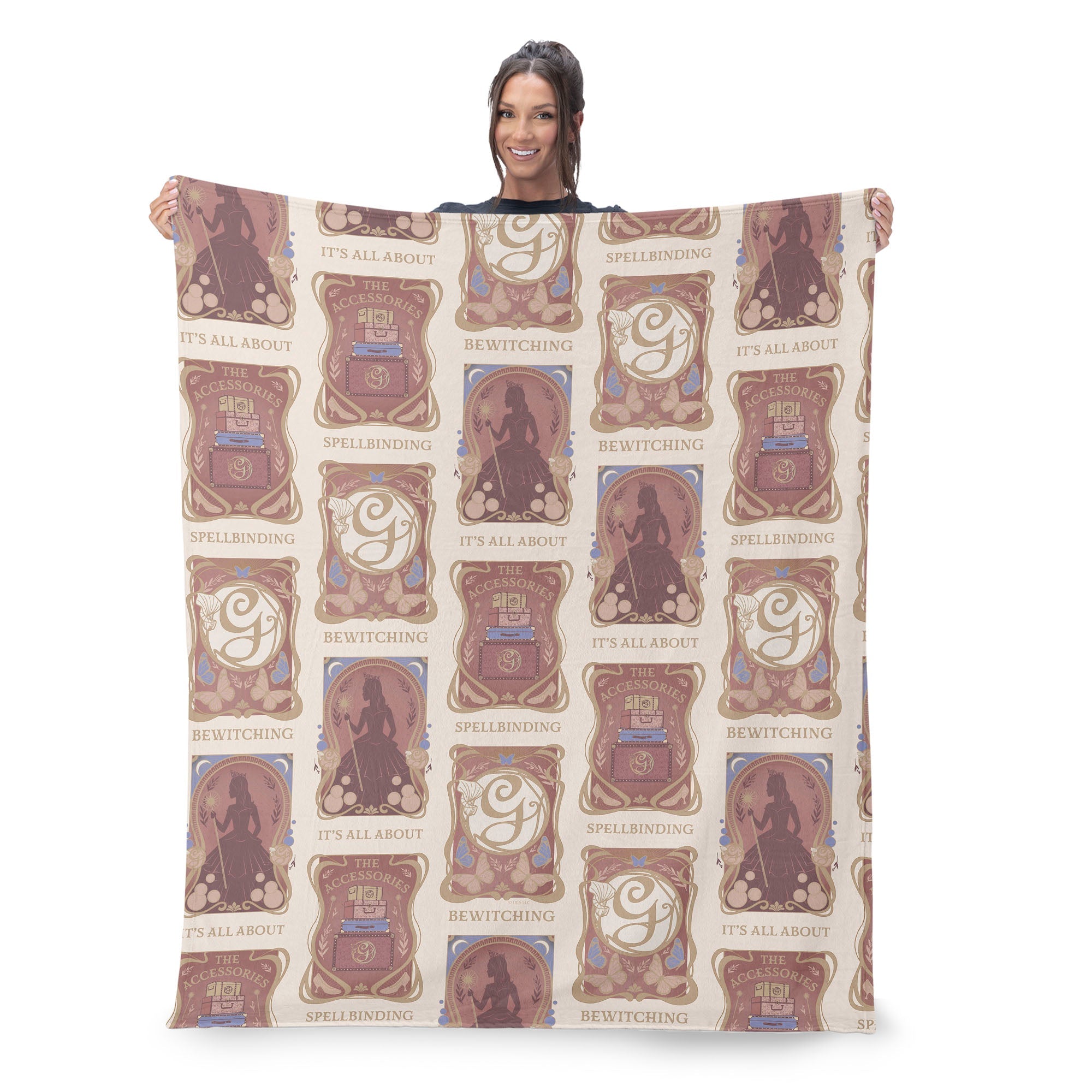 Wicked It's All About Silk Touch Throw Blanket 60x80 inches