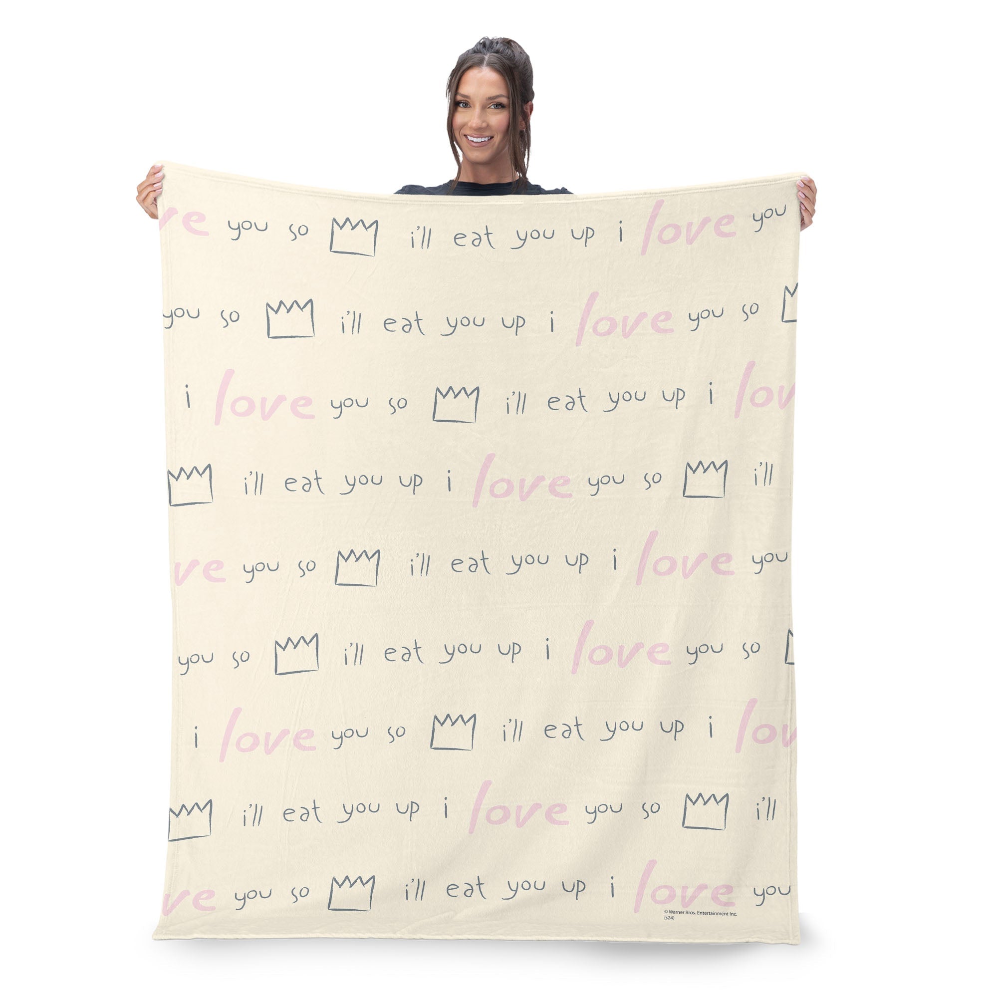 Warner Bros. Where the Wild Things Are We'll Eat You Up Silk Touch Throw Blanket 50x60 Inches