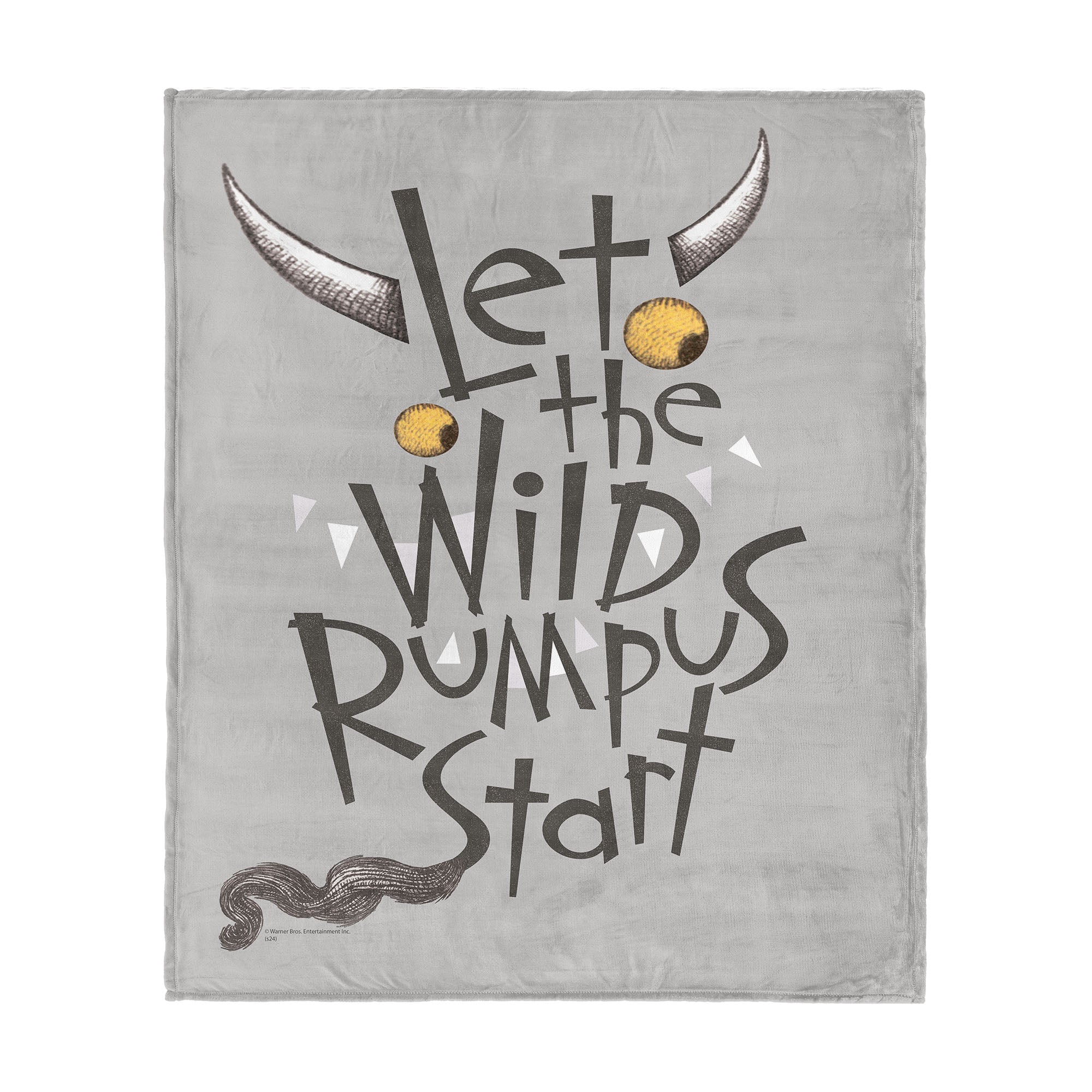 Warner Bros. Where the Wild Things Are Wild Rumpus Silk Touch Throw Blanket 50x60 Inches