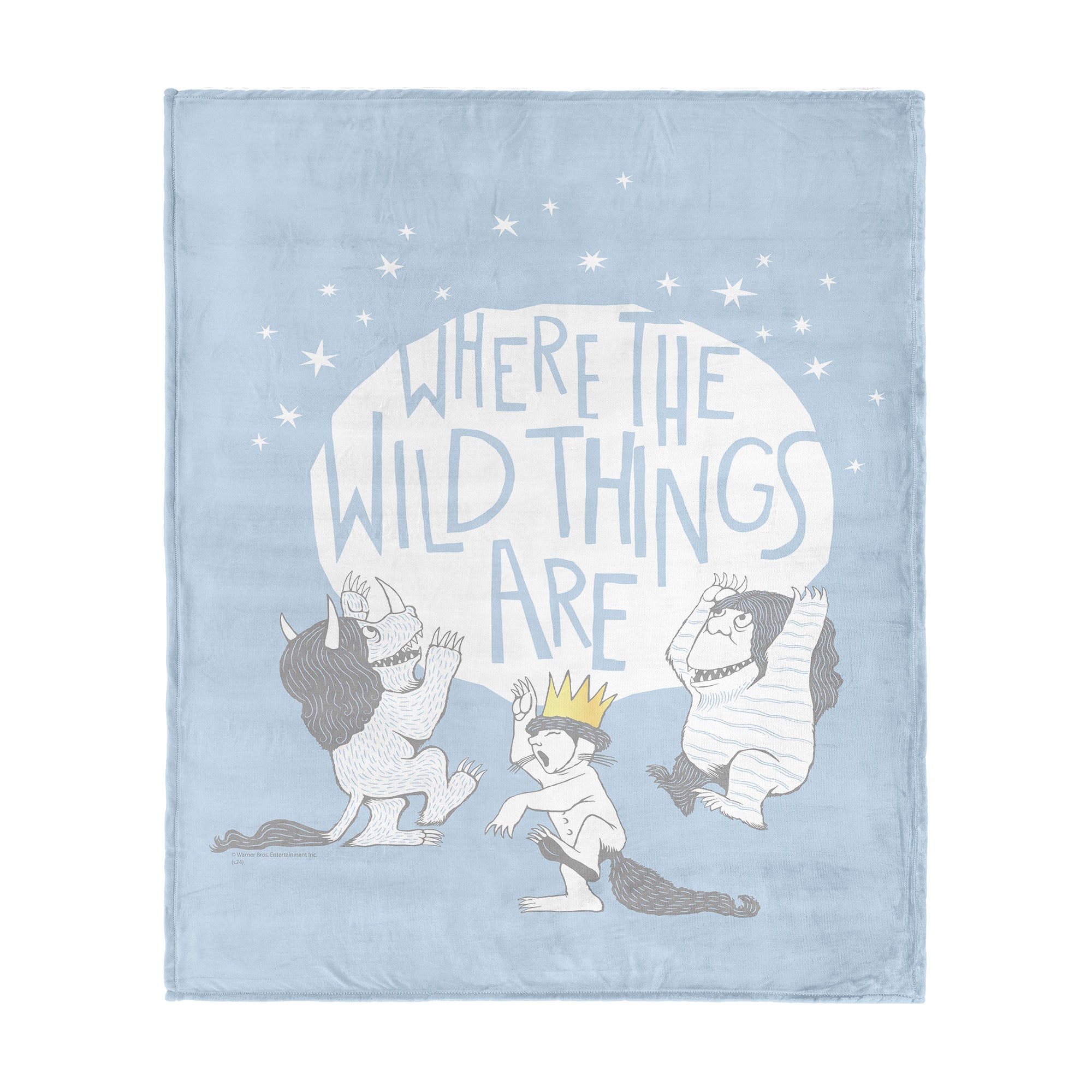 Warner Bros. Where the Wild Things Are Wild Things Silk Touch Throw Blanket 50x60 Inches
