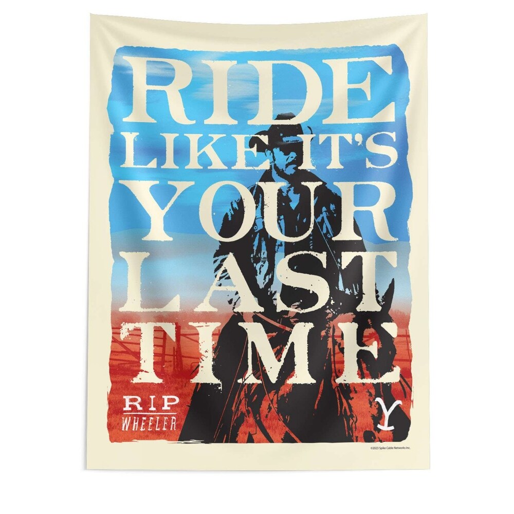 Paramount Yellowstone Last Time Wall Hanging 50¡Á60 Inches