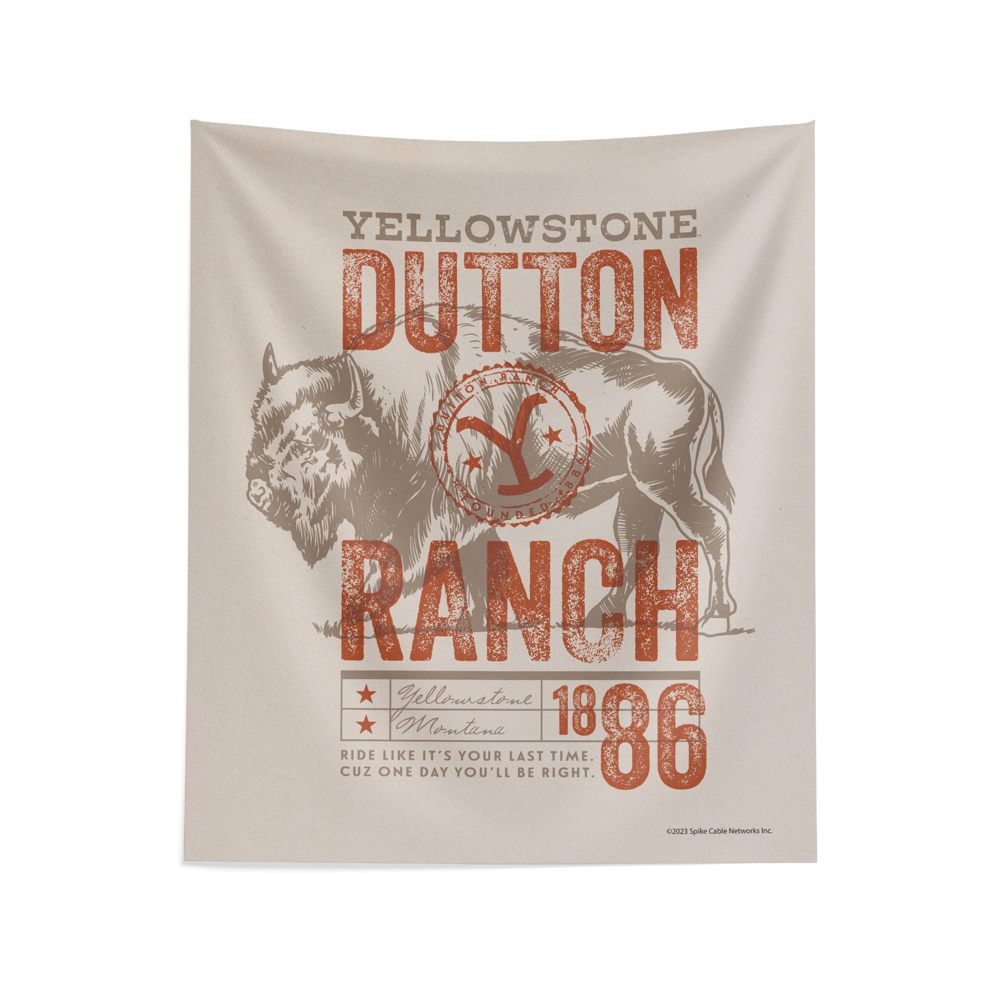 Paramount Yellowstone Dutton Ranch Wall Hanging 34¡Á40 Inches