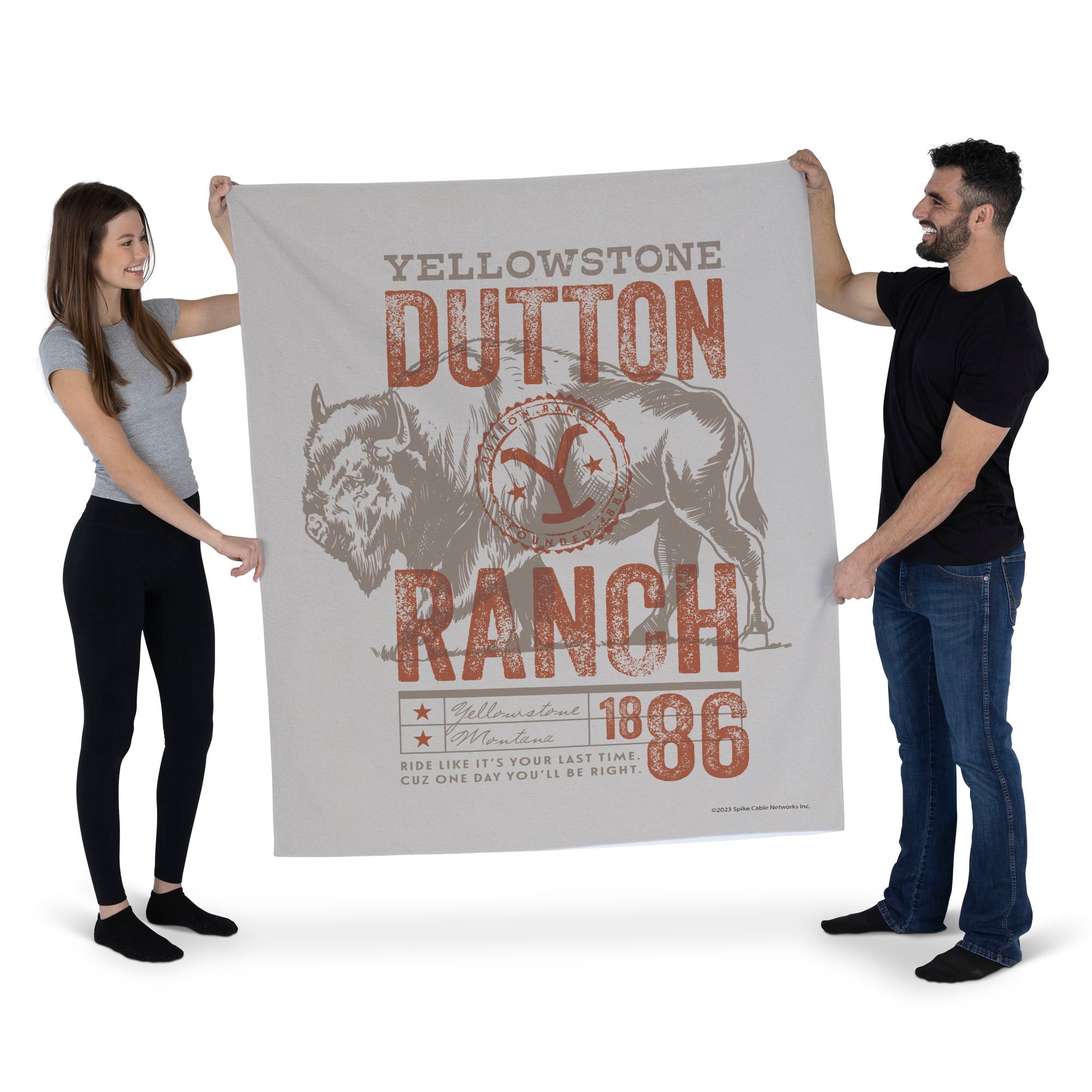 Paramount Yellowstone Dutton Ranch Wall Hanging 34¡Á40 Inches