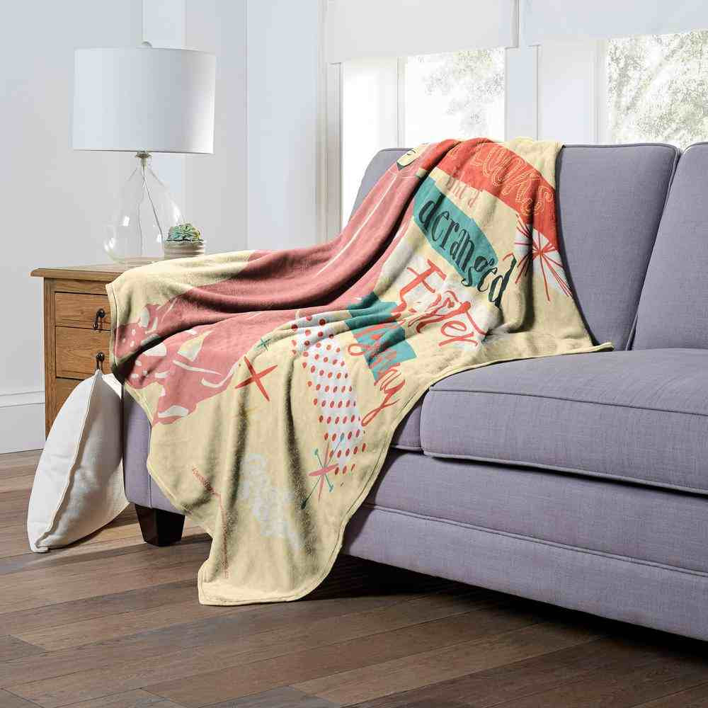Warner Bros. A Christmas Story Derranged Easter Bunny Silk Touch Throw Blanket 50x60 Inches