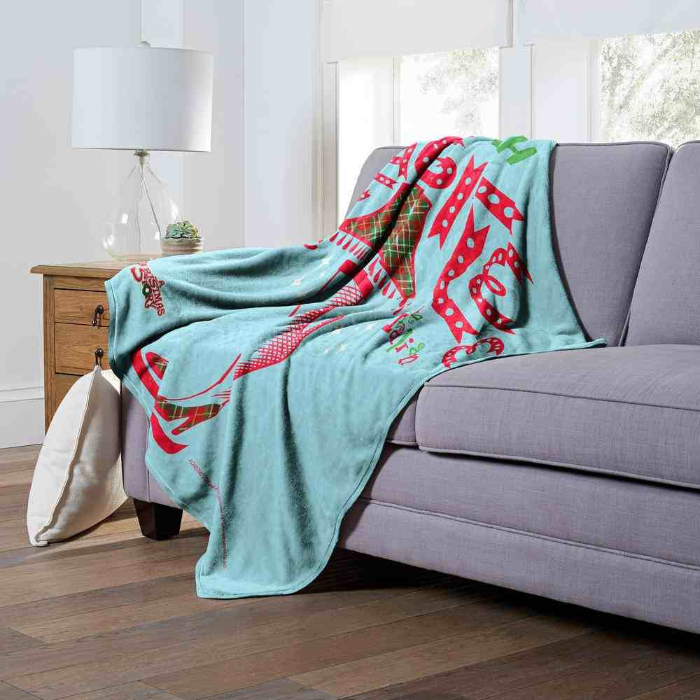Warner Bros. A Christmas Story It Must Be Italian Silk Touch Throw Blanket 50x60 Inches