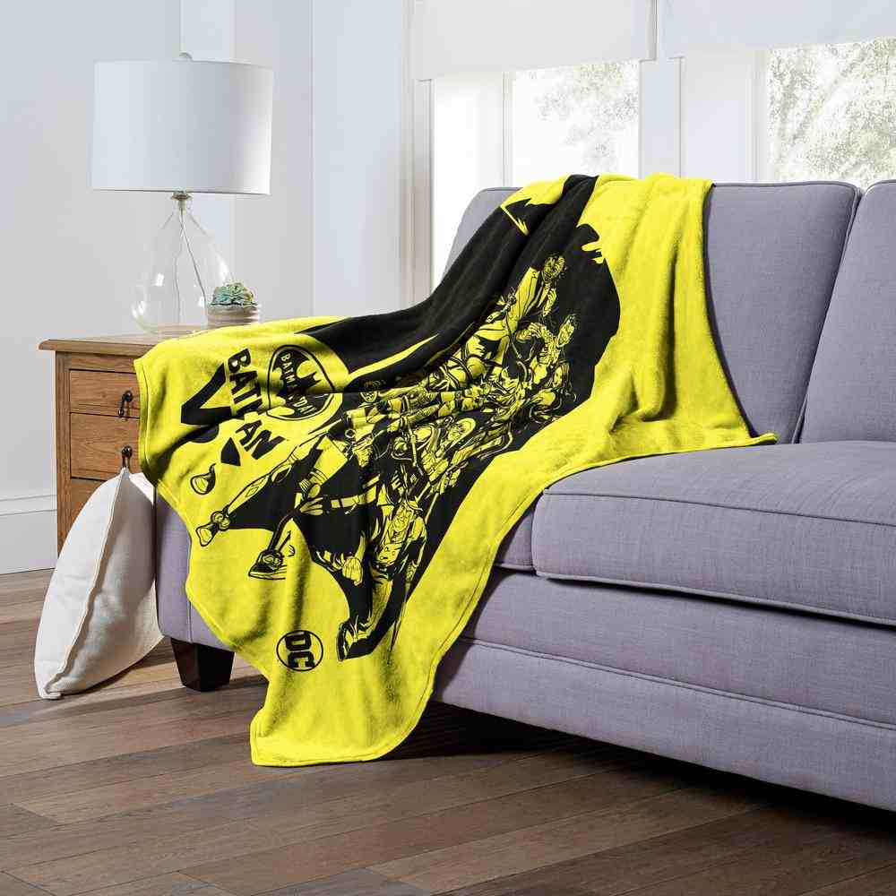Warner Bros. Batman Batman Versus Silk Touch Throw Blanket 50x60 Inches