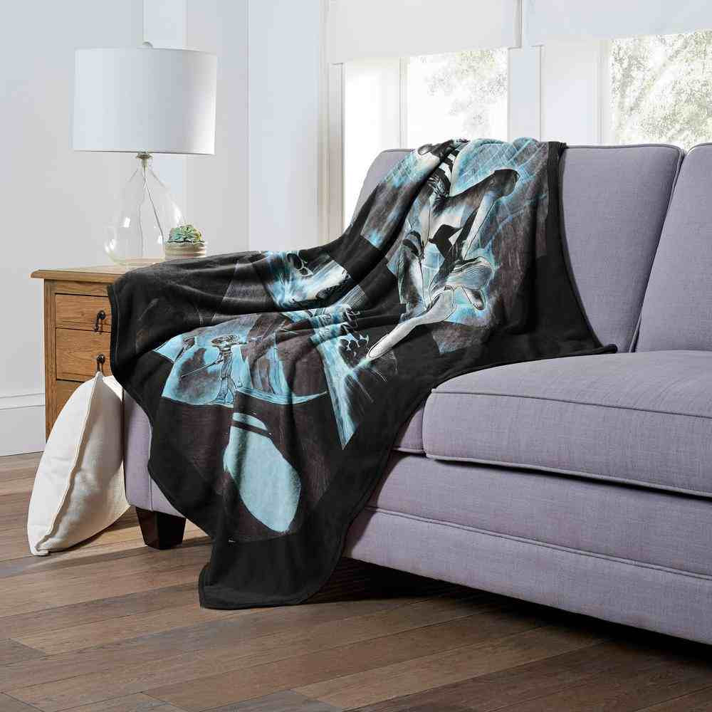 Warner Bros. Batman Dropping In Silk Touch Throw Blanket 50x60 Inches