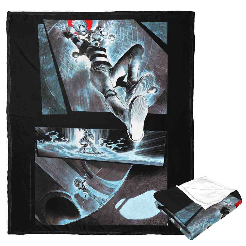 Warner Bros. Batman Dropping In Silk Touch Throw Blanket 50x60 Inches