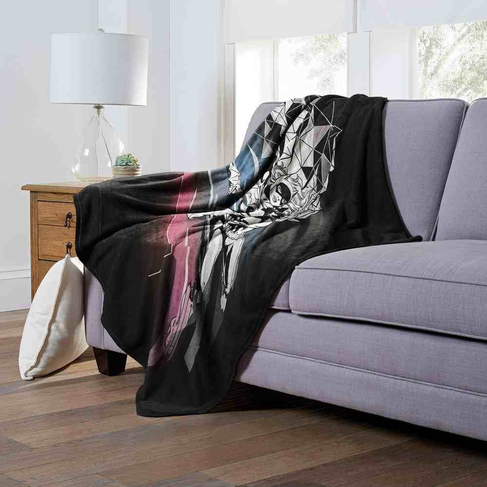Warner Bros. Batman Geometric Cape Silk Touch Throw Blanket 50x60 Inches