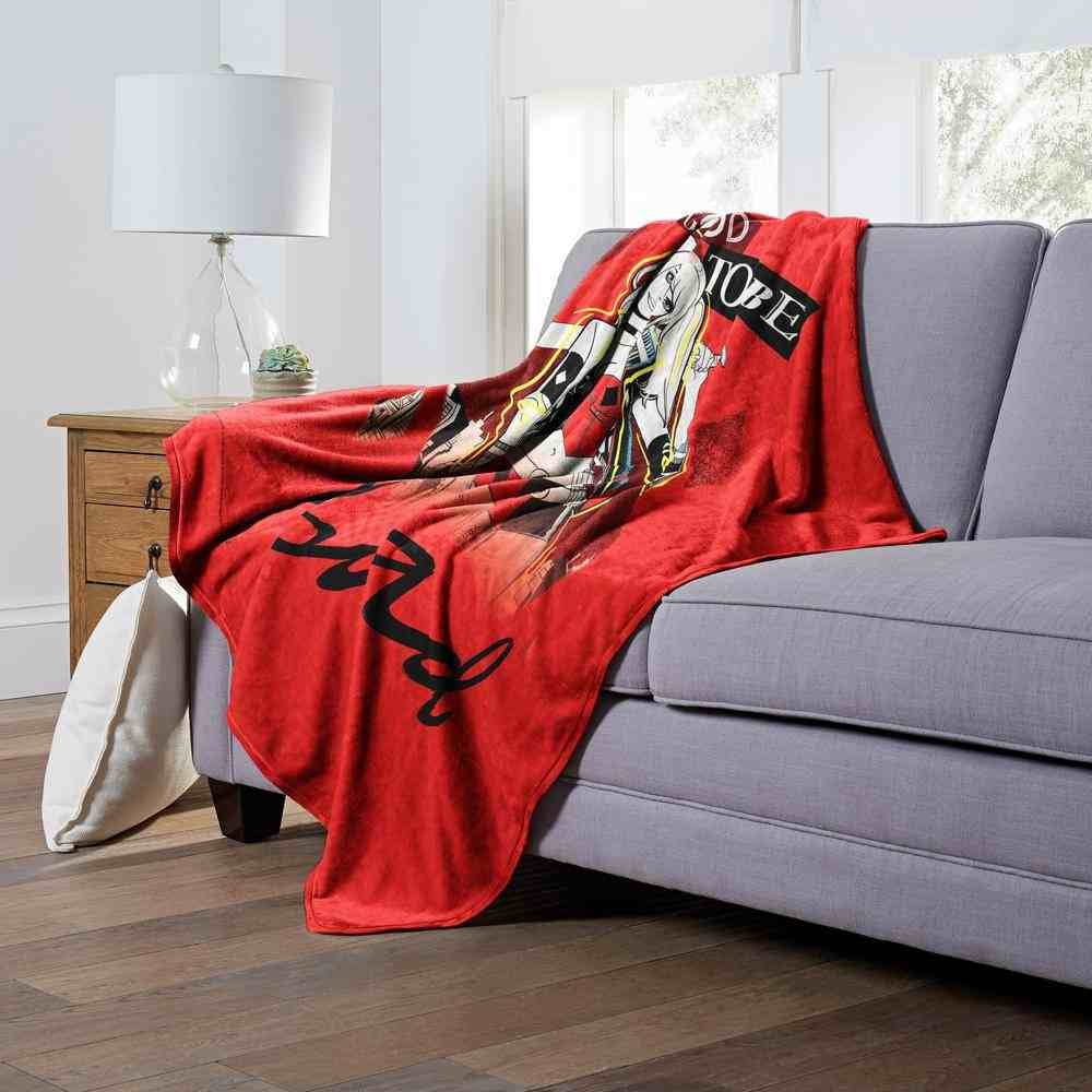 Warner Bros. Batman Good To Be Bad Silk Touch Throw Blanket 50x60 Inches