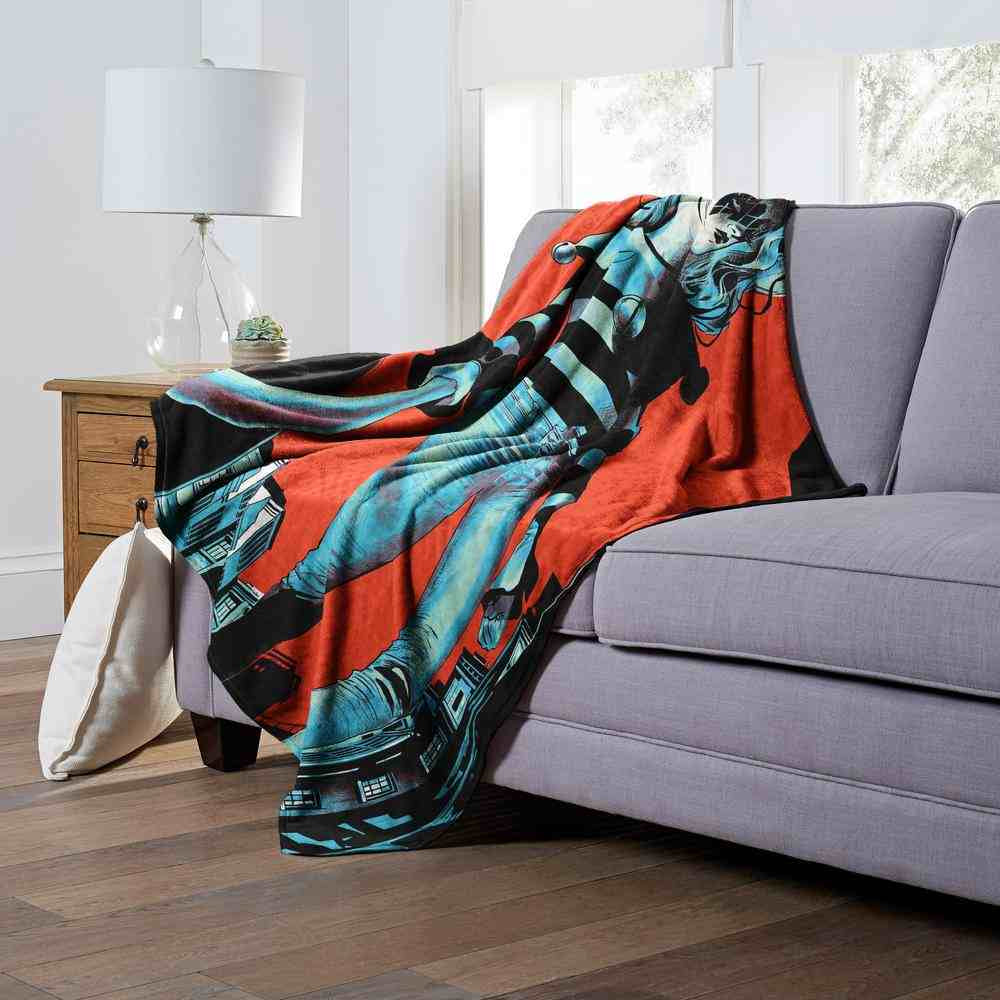 Warner Bros. Batman BatmanOn Patrol Silk Touch Throw Blanket 50x60 Inches