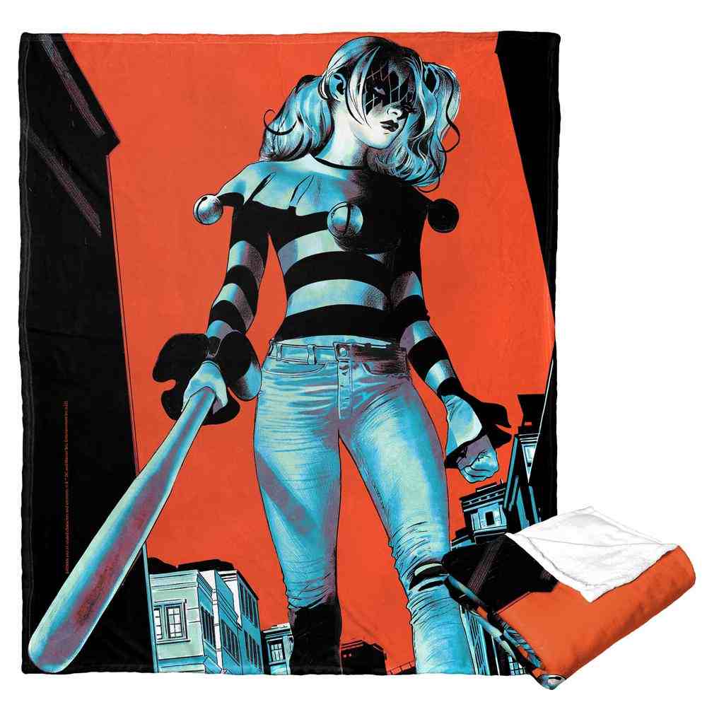 Warner Bros. Batman BatmanOn Patrol Silk Touch Throw Blanket 50x60 Inches