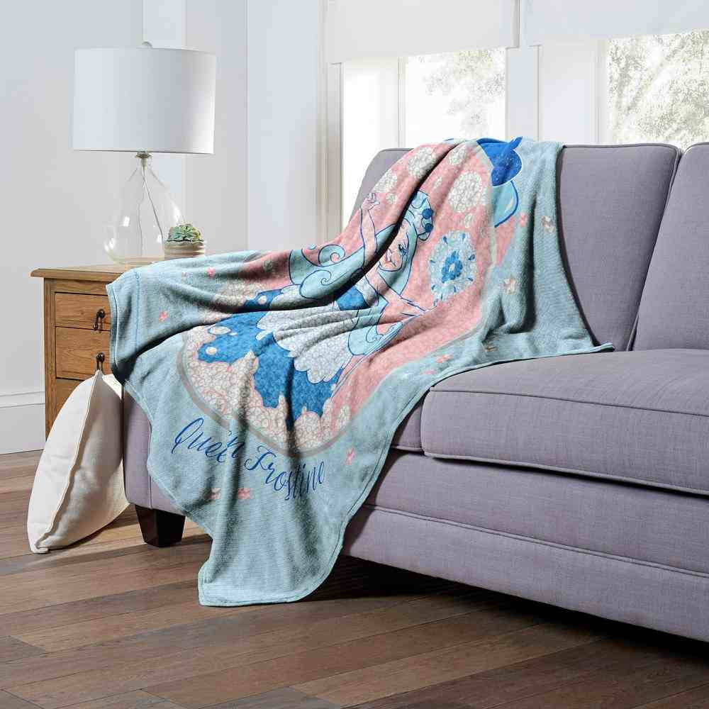 Hasbro Candyland Sequined Frostine Silk Touch Throw Blanket 50x60 Inches