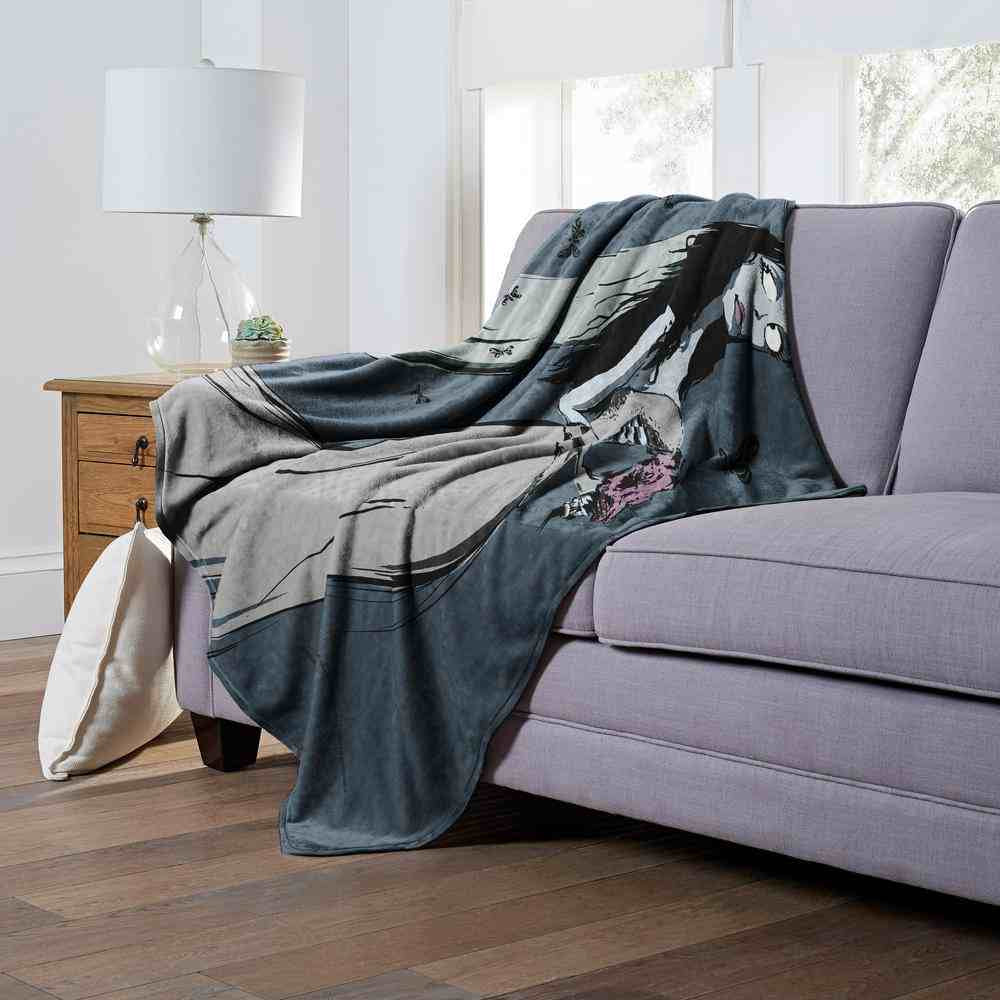 Warner Bros. Corpse Bride Down The Aisle Silk Touch Throw Blanket 50x60 Inches