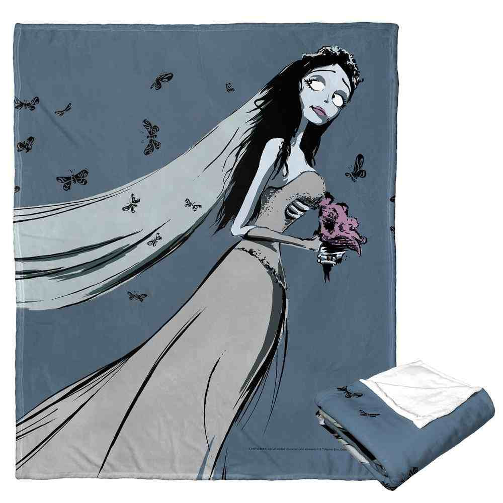 Warner Bros. Corpse Bride Down The Aisle Silk Touch Throw Blanket 50x60 Inches