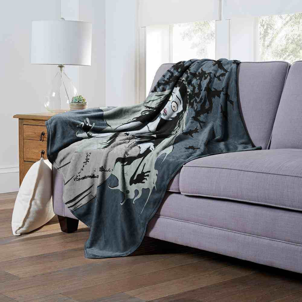 Warner Bros. Corpse Bride Here Comes The Bride Silk Touch Throw Blanket 50x60 Inches