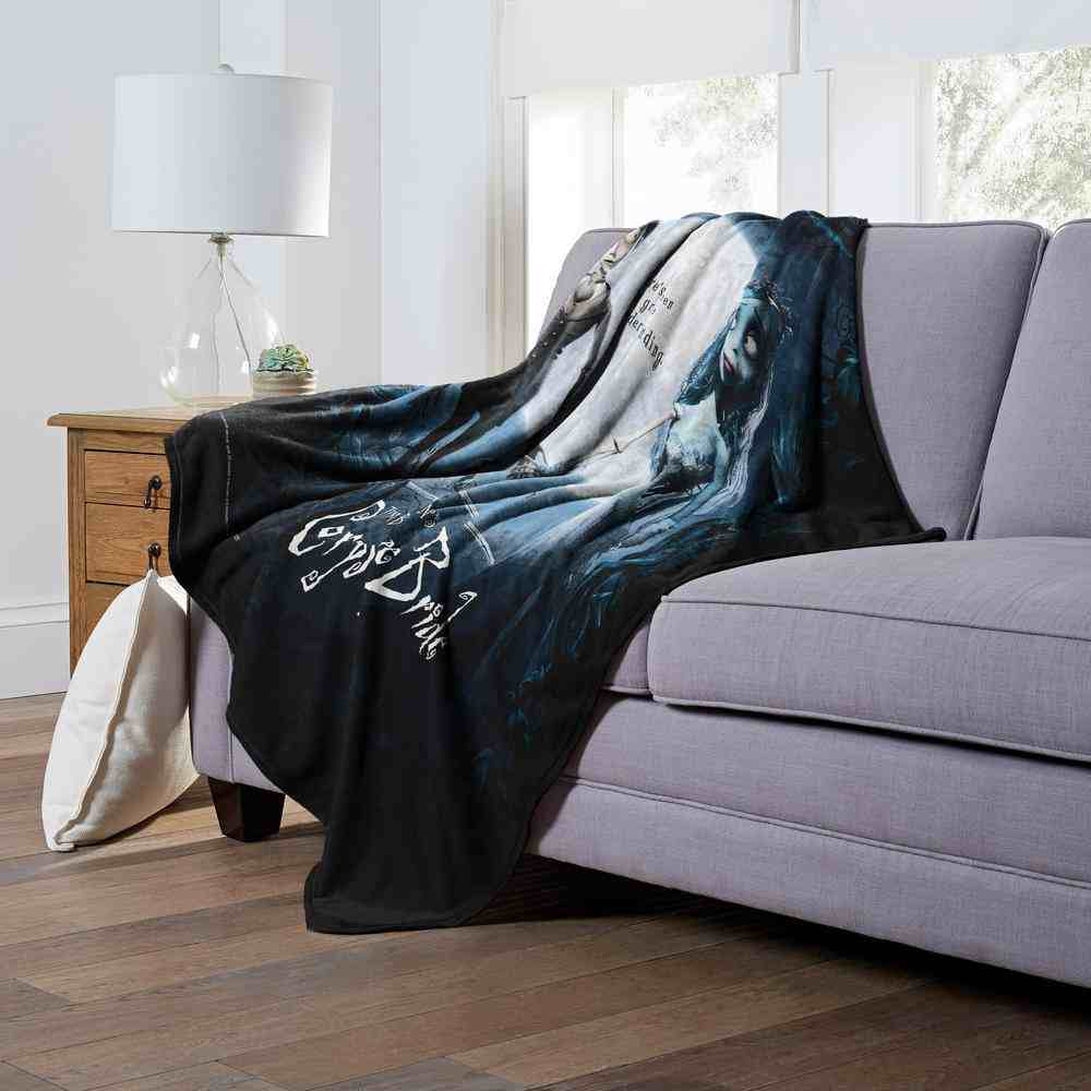 Warner Bros. Corpse Bride Movie Poster Silk Touch Throw Blanket 50x60 Inches