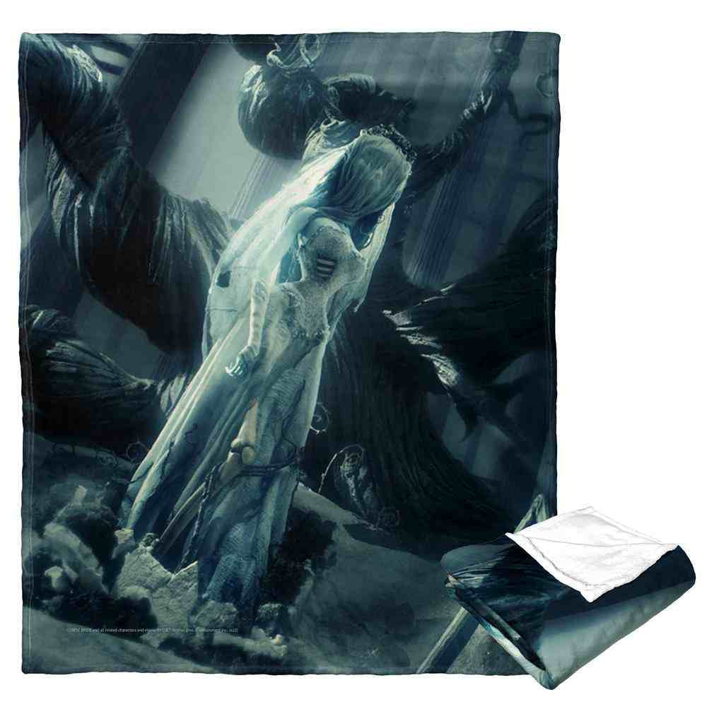 Warner Bros. Corpse Bride Risen From The Grave Silk Touch Throw Blanket 50x60 Inches