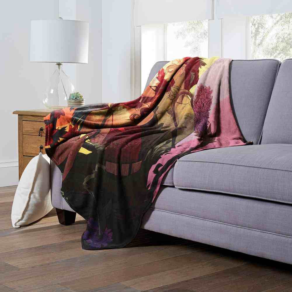 Warner Bros. Batman Harley And Ivy Silk Touch Throw Blanket 50x60 Inches