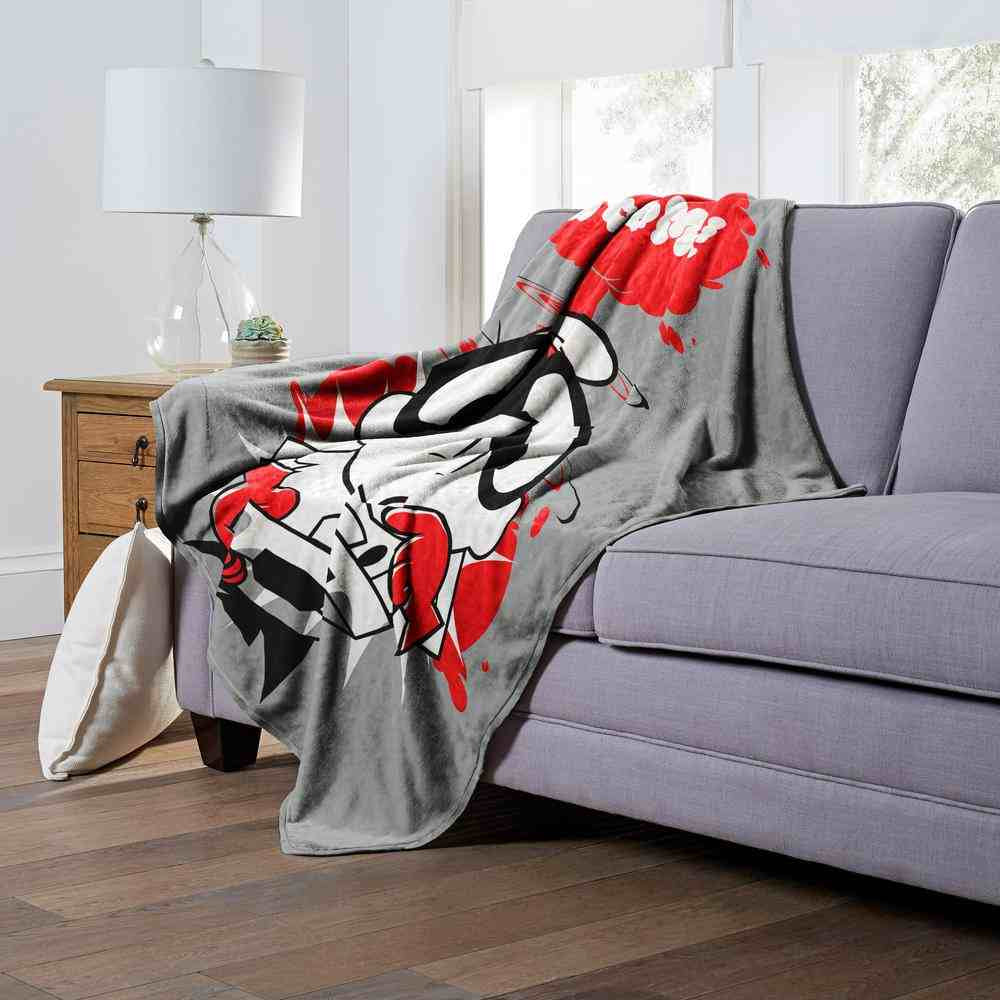 Cartoon Network Dexter's Laboratory Boom Silk Touch Throw Blanket 50x60 Inches