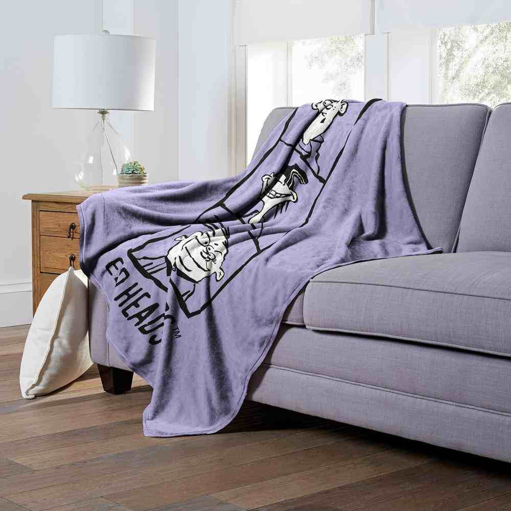 Cartoon Network Ed Edd N Eddy Ed Heads Silk Touch Throw Blanket 50x60 Inches