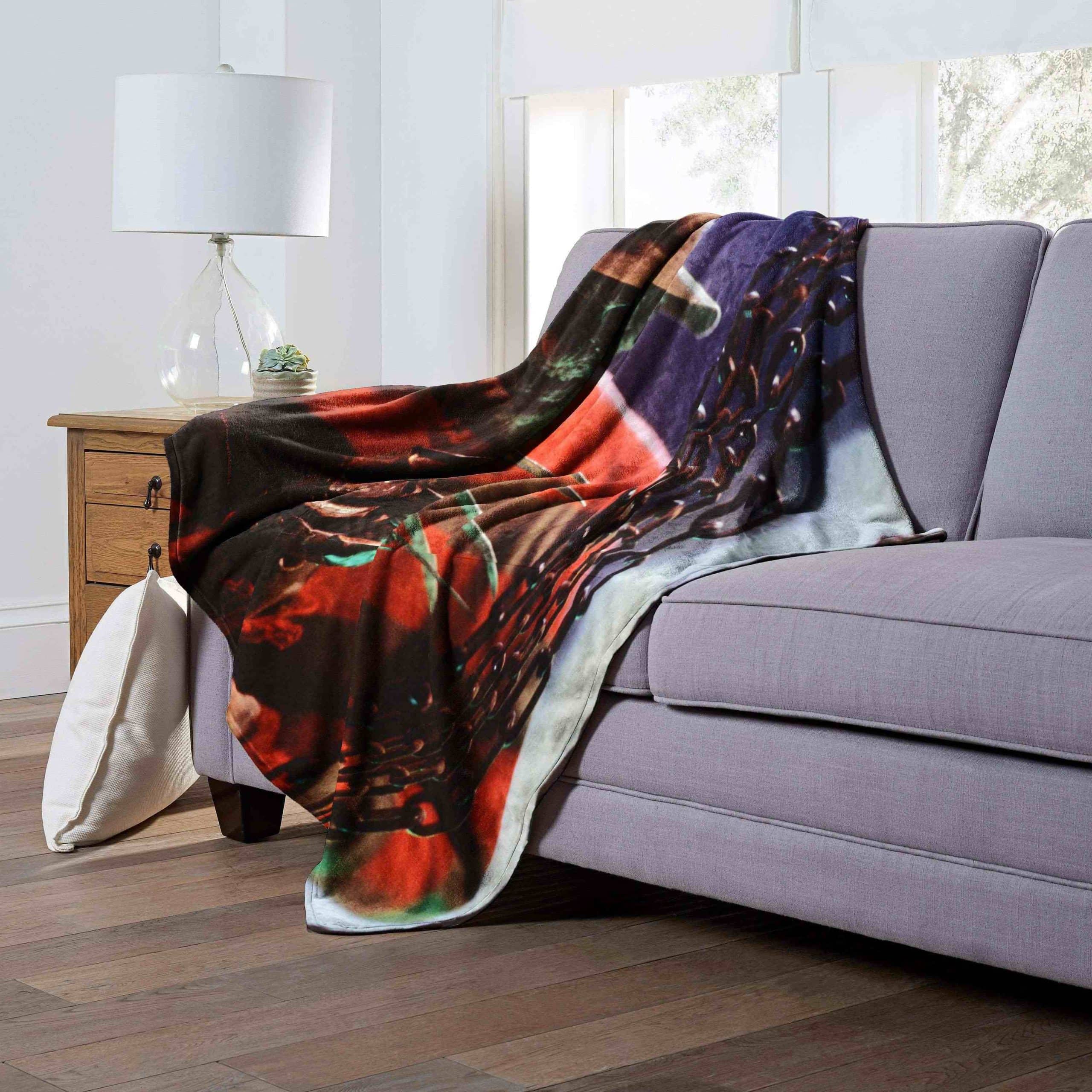 Warner Bros. Nightmare on Elm Street Gotcha Silk Touch Throw Blanket 50x60 Inches