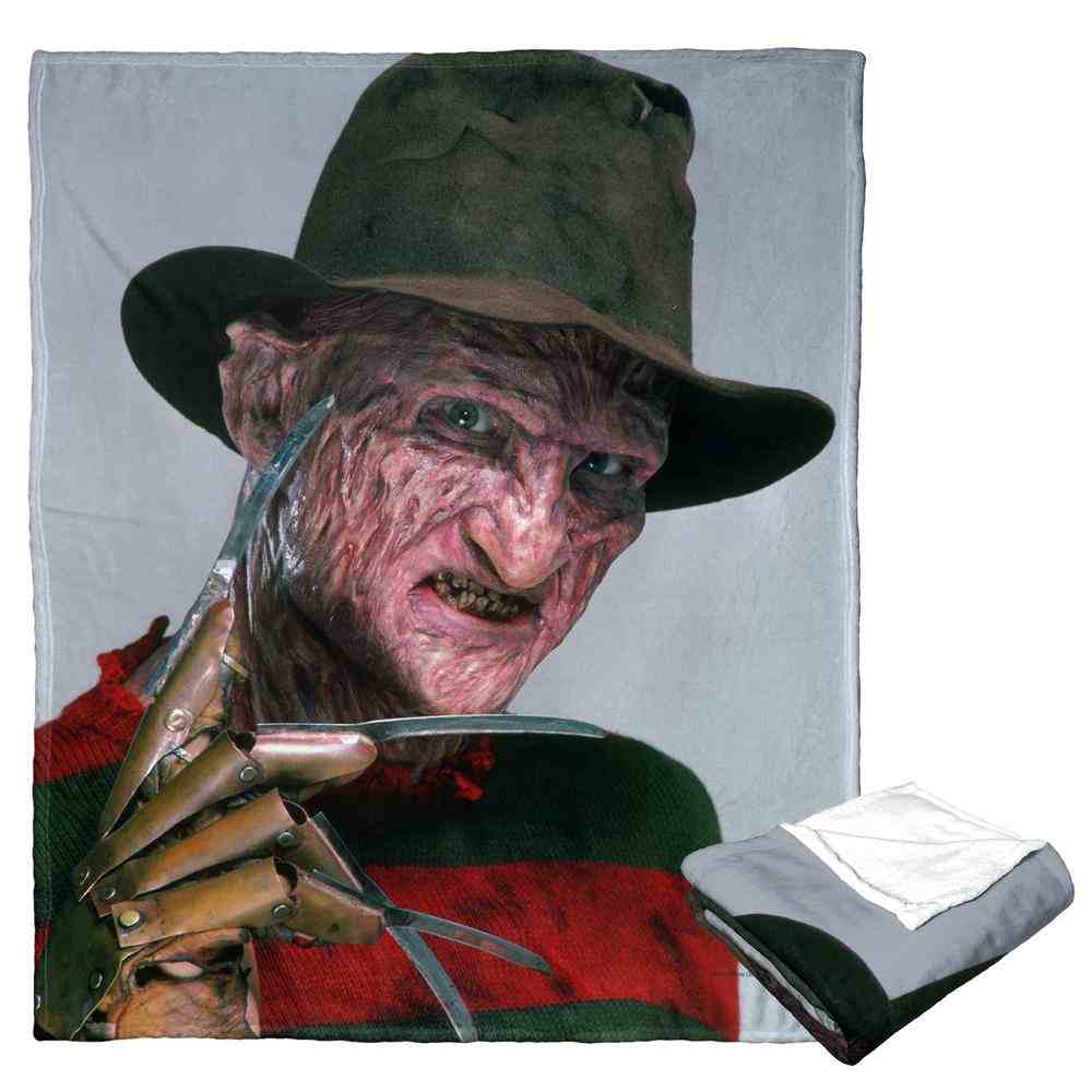 Warner Bros. Nightmare on Elm Street His Claws Silk Touch Throw Blanket 50x60 Inches