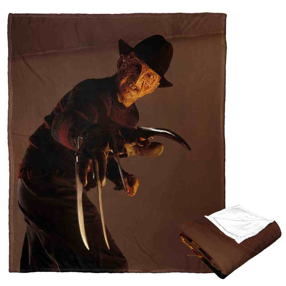 Warner Bros. Nightmare on Elm Street Out To Get You Silk Touch Throw Blanket 50x60 Inches