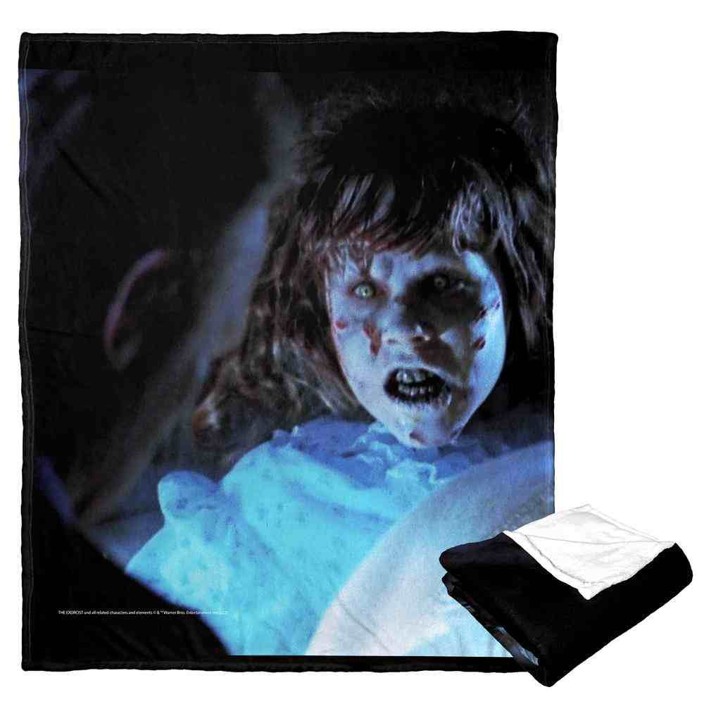 Warner Bros. The Exorcist Im Not Regan Silk Touch Throw Blanket 50x60 Inches