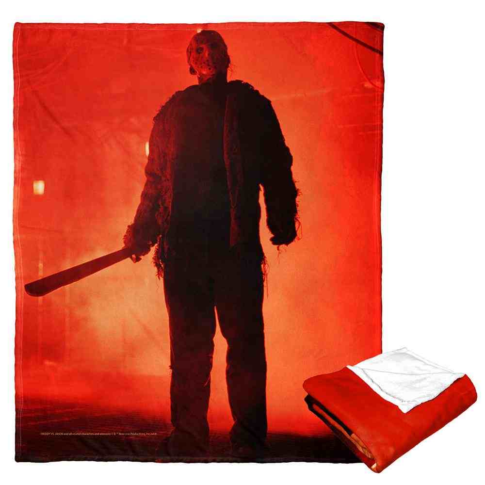 Warner Bros. Freddy vs Jason Firey Rage Silk Touch Throw Blanket 50x60 Inches