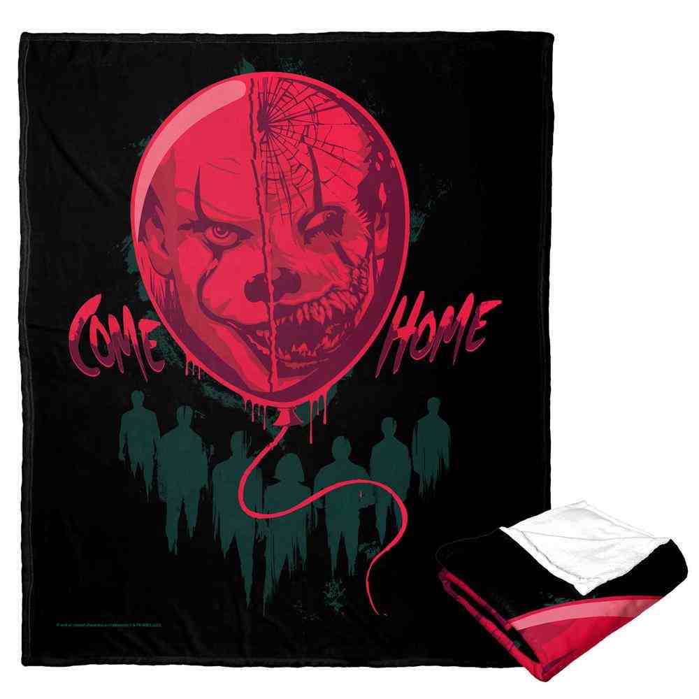 Warner Bros. It Chapter 2 Monster Balloon Silk Touch Throw Blanket 50x60 Inches