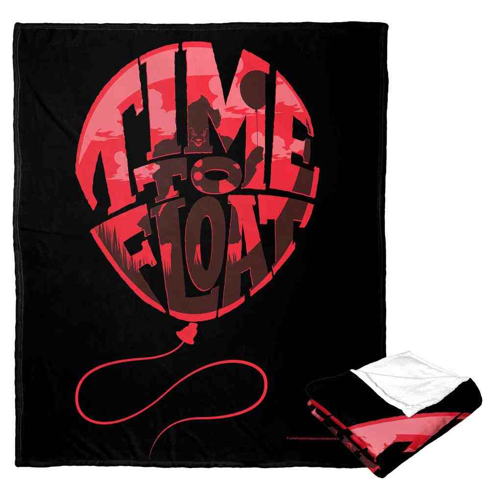Warner Bros. It Chapter 2 Time To Float Silk Touch Throw Blanket 50x60 Inches