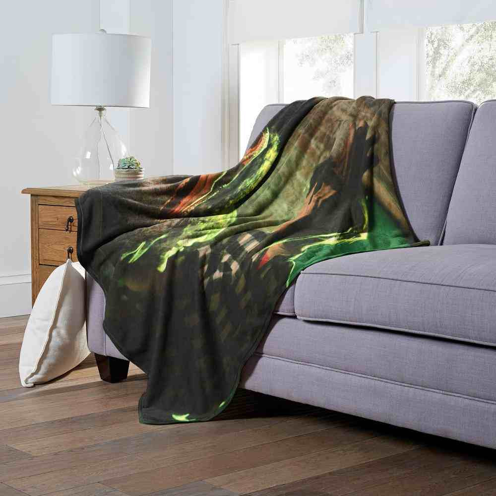 Warner Bros. Beetlejuice Deformed Silk Touch Throw Blanket 50x60 Inches