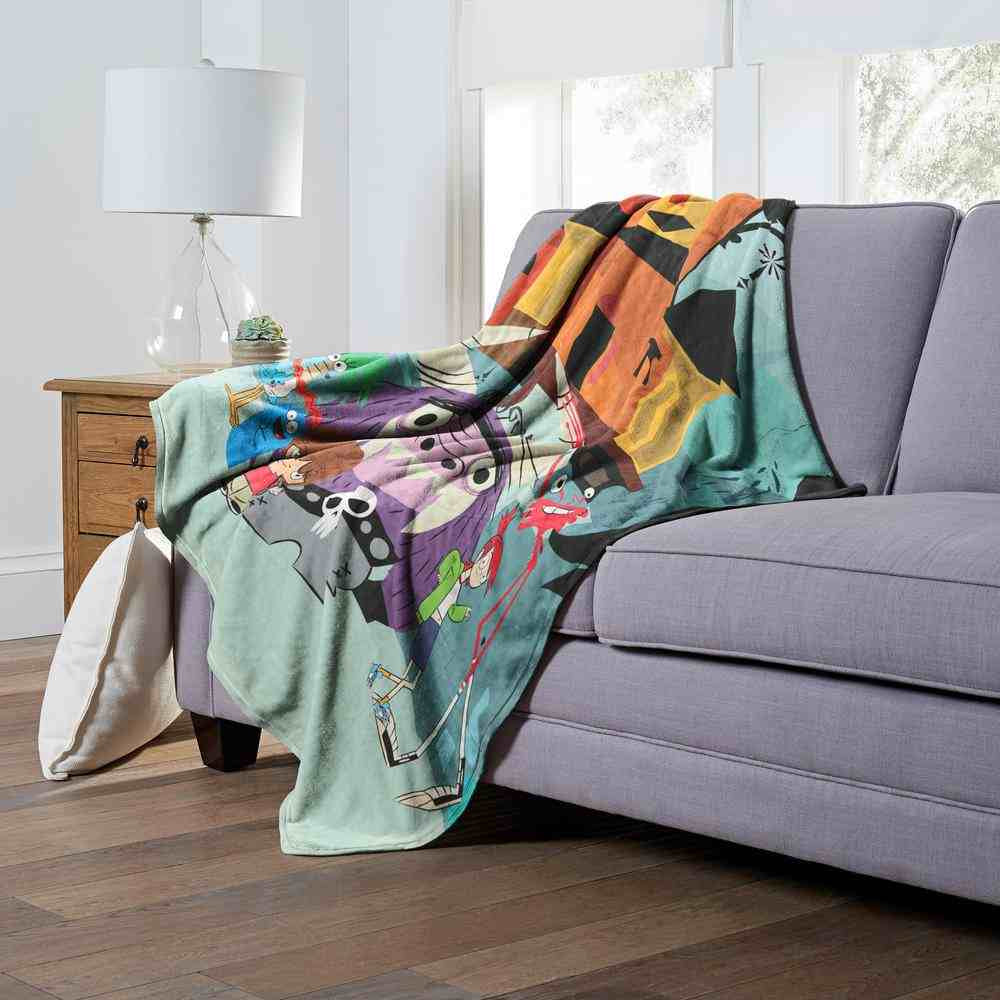 Cartoon Network Foster's Home For Imaginary Friends Outside Fosters Silk Touch Throw Blanket 50x60 Inches