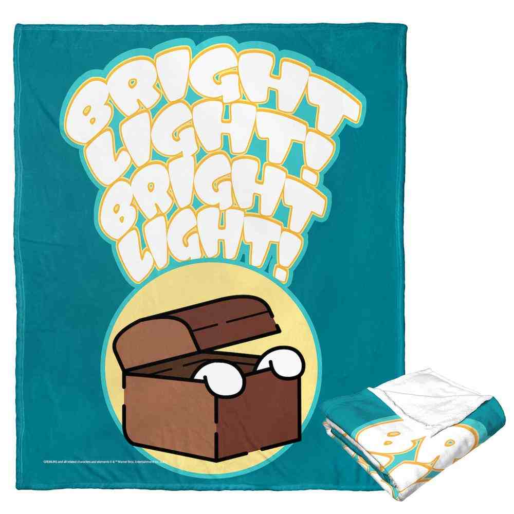 Warner Bros. Gremlins Bright Light Silk Touch Throw Blanket 50x60 Inches