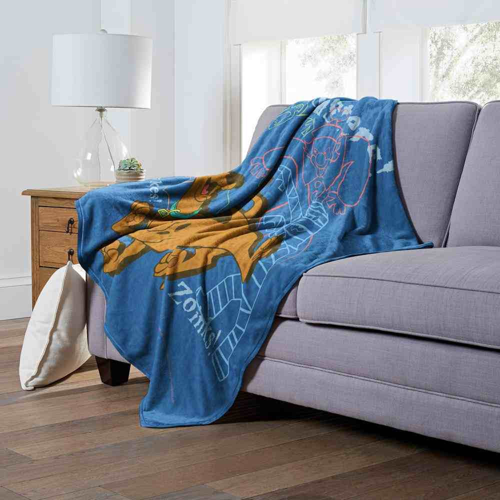 Warner Bros. Scooby-Doo Monsters Oh My Silk Touch Throw Blanket 50x60 Inches