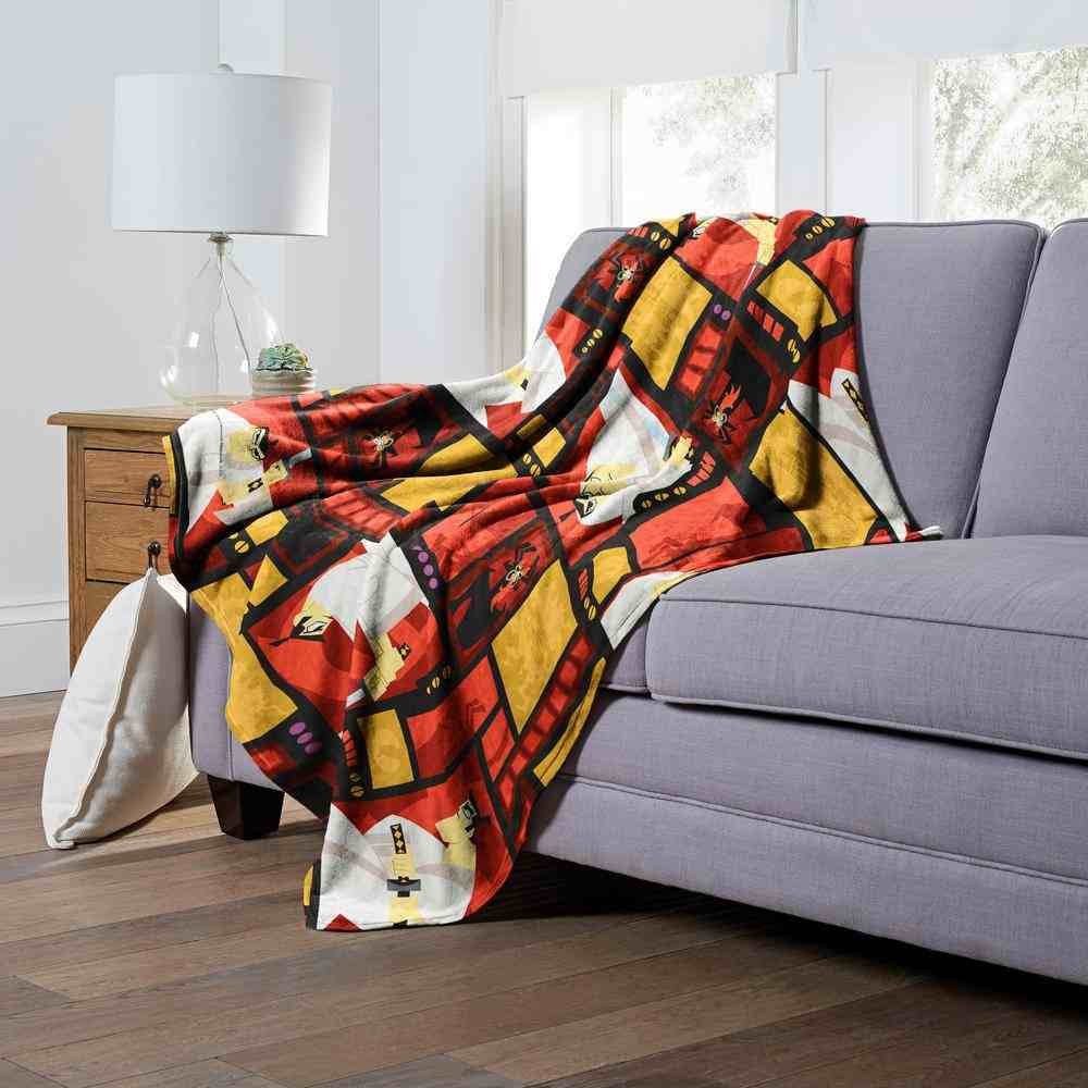 Cartoon Network Samurai Jack The Only Hope Silk Touch Throw Blanket 50x60 Inches