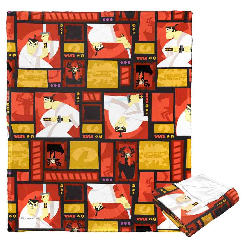 Cartoon Network Samurai Jack The Only Hope Silk Touch Throw Blanket 50x60 Inches